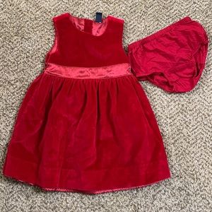 Baby GAP dress formal red